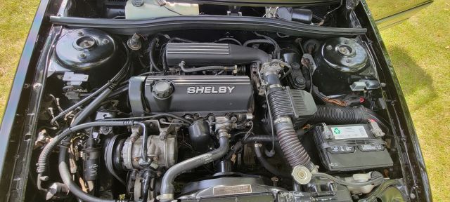 SDAC 23 row of 1987 Shelby CSX Engine Bay